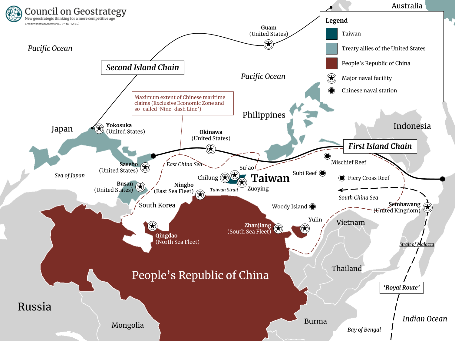 L’accès au Pacifique vu de Chine (Charles Parton, septembre 2022) – Les ...